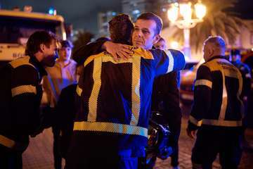 Emotivo adiós al bombero José Francisco Sánchez Cazón/TA.